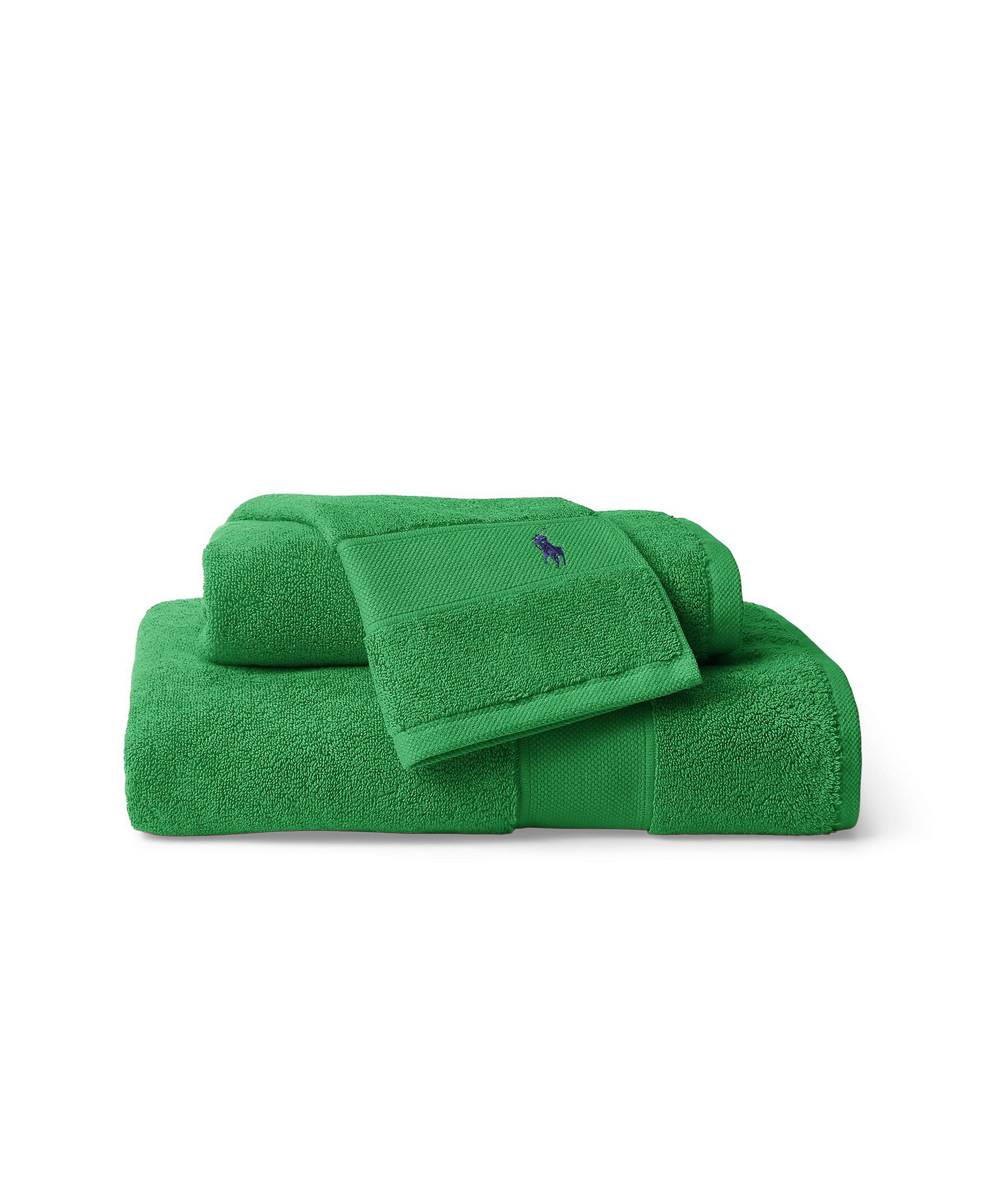 Polo Ralph Lauren Polo Player Cotton Bath Towel, 58" x 30" - Billiard