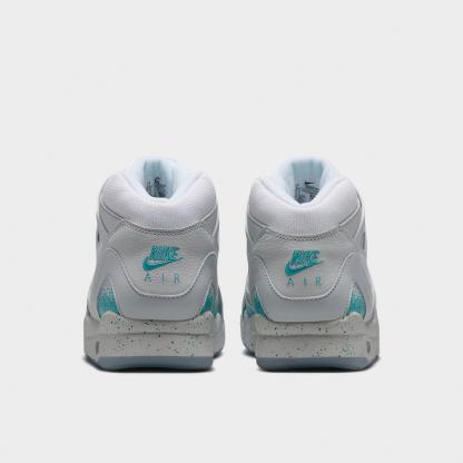 Men's Nithtke Air Tech Challenge 2 Casual Shoes - Photon Dust/Dusty Cactus/Picante Red/White - Back view