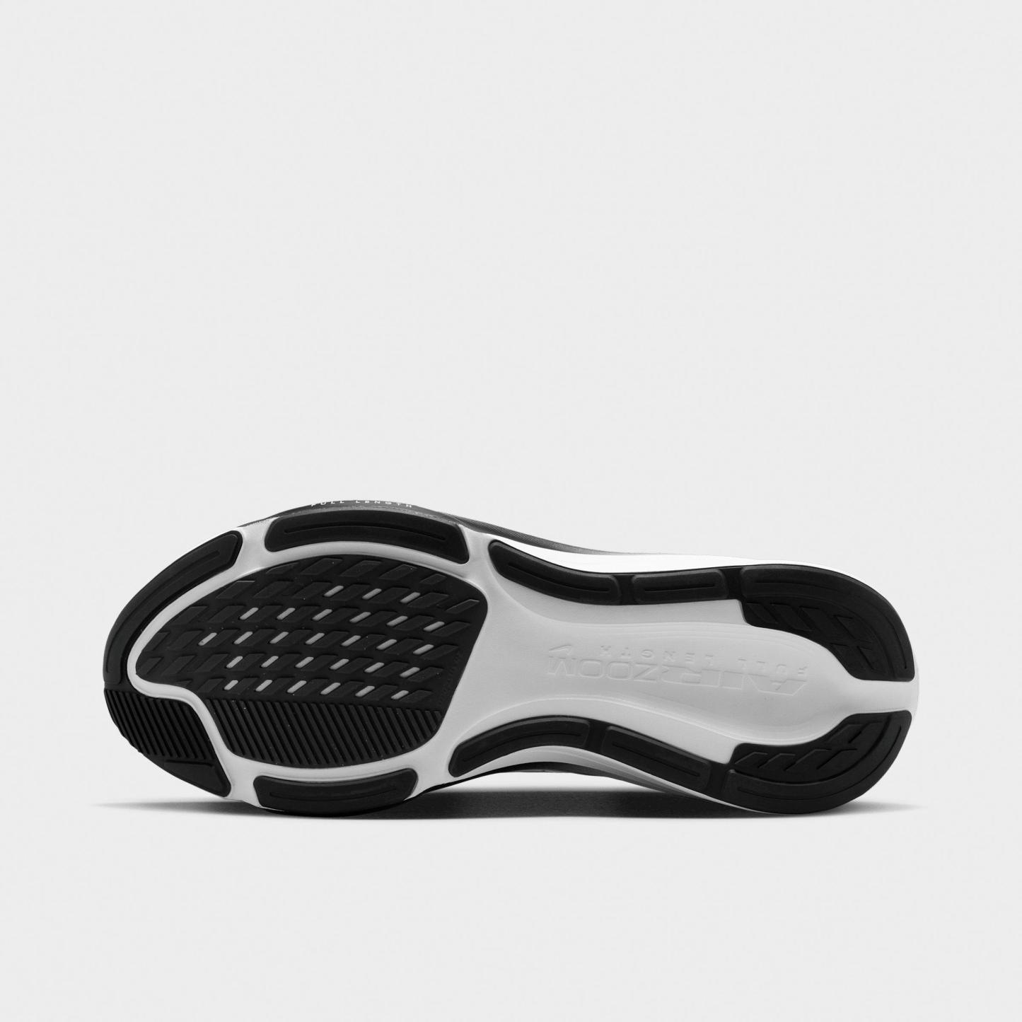 Men's Nithtke Pegasus 42 EasyOn Running Shoes - Black/Dark Smoke Grey/White - Bottom view
