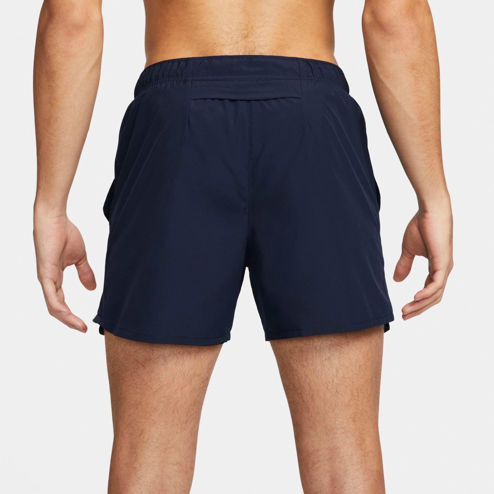 Men's Nithtke Dri-FIT Challenger 5" Brief-Lined Training Shorts - Obsidian/Obsidian/Black
