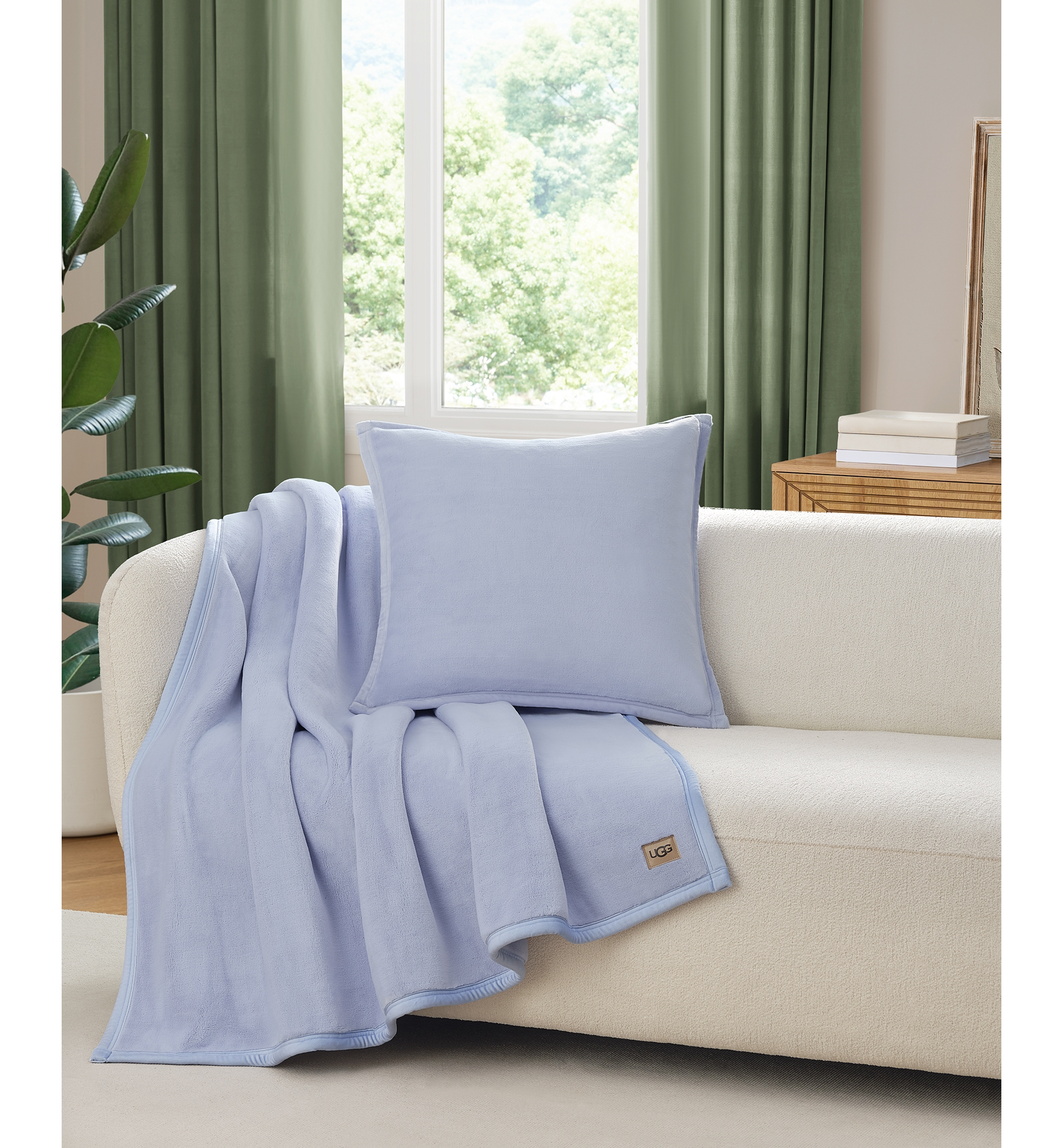 UGG® Coco Soft Throw, 50" x 70" - Misty Wisteria