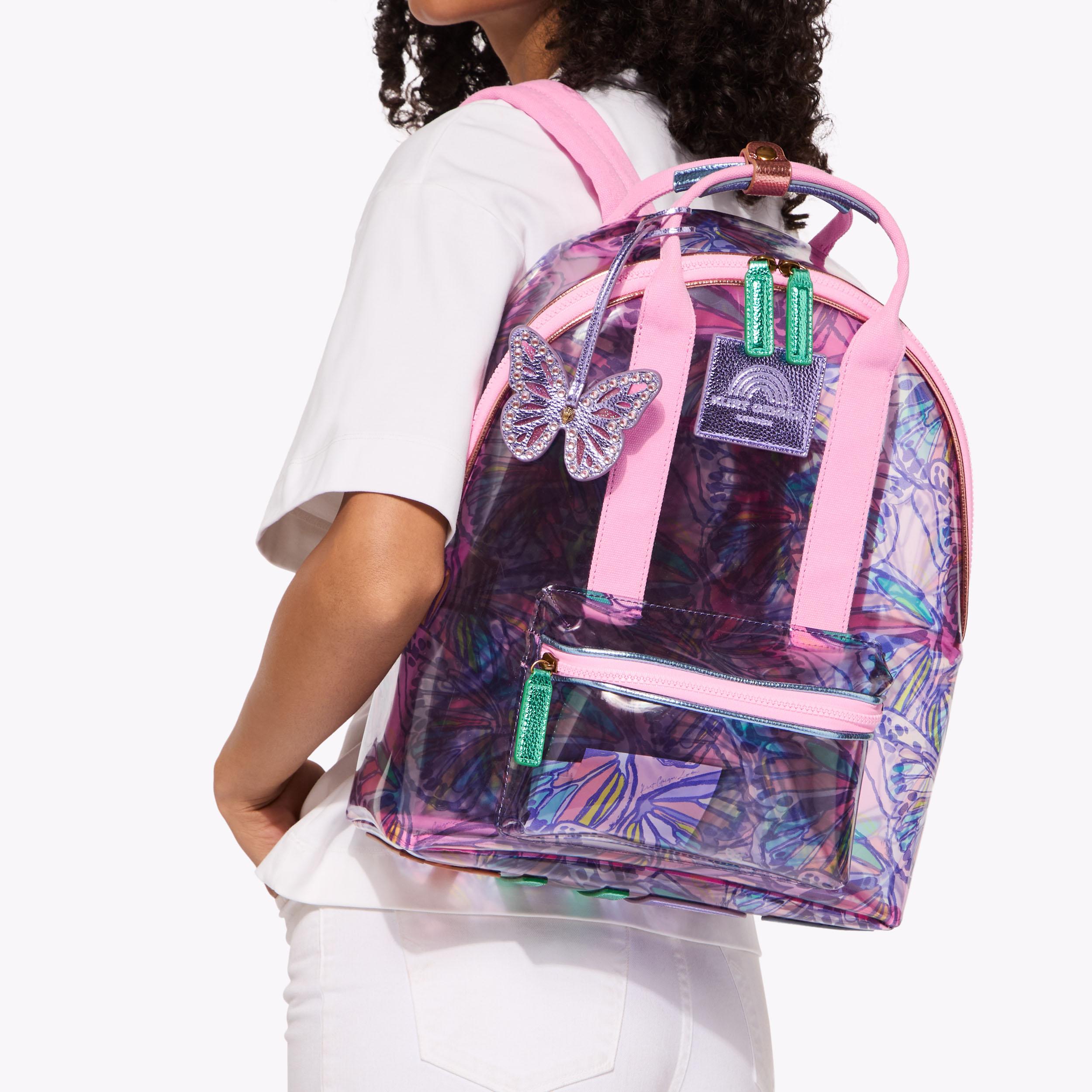 Kurt Geiger London Large Southbank Backpack Bag - Purple - view 2