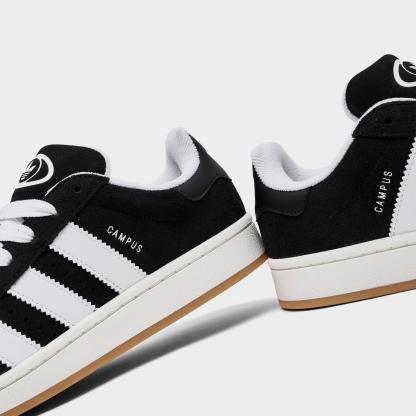 Women's adidas Originals Campus 00s Casual Shoes - Core Black/Cloud White/Off White - view 3