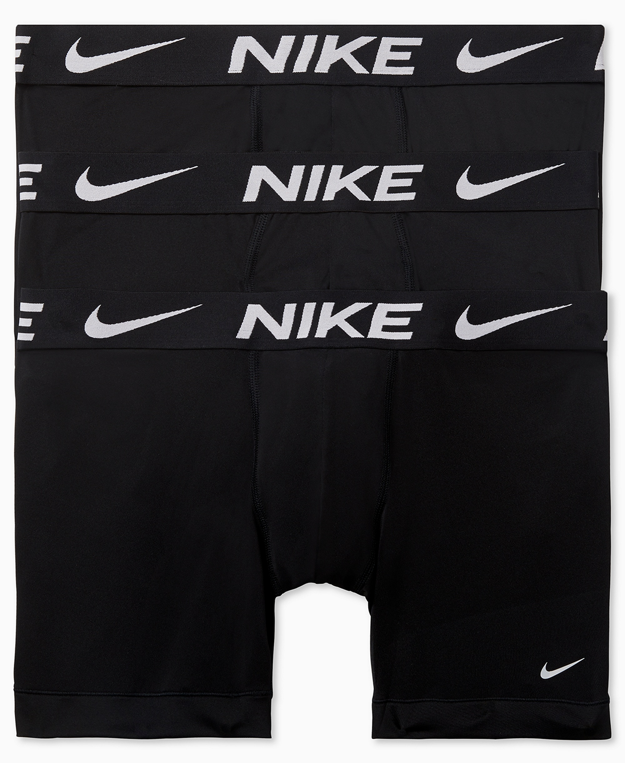 Nike Men's Essential Micro Boxer Briefs, 3-Pack - Black