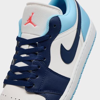 Men's Air Jordan Retro 1 Low Casual Shoes - Black/Gorge Green/Summit White - view 3