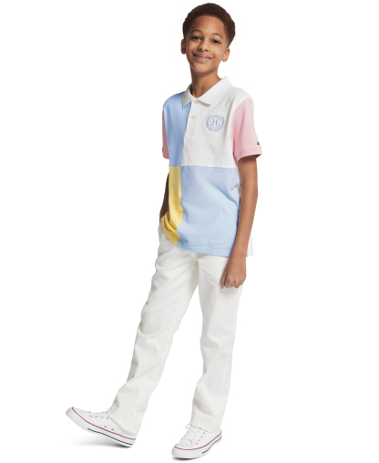 Tommy Hilfiger Boys' 8-20 Academy Pants - Fresh white