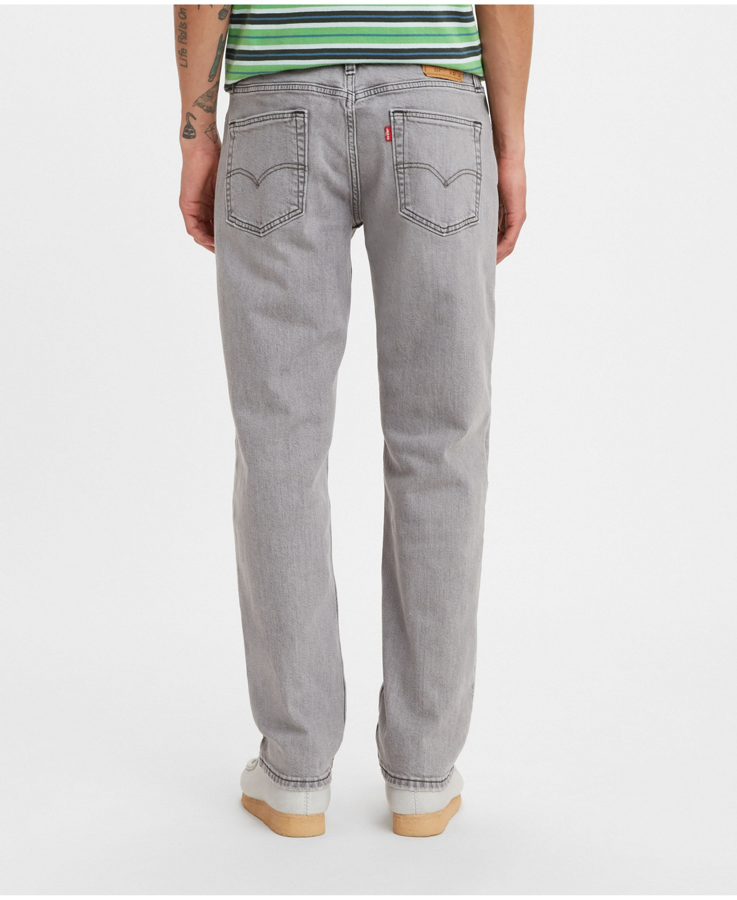 Levi's Men's 514 Straight Fit Eco Performance Jeans - Clouded Gray