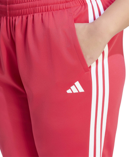 adidas Plus Size Tricot 3-Stripes Track Pants - Power Pink