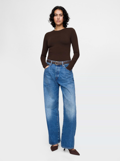 CloseKnit Jersey T-Shirt - terra brown