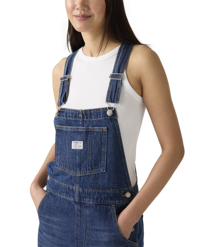 Levi's Women's Vintage-Style Cotton Denim Overalls - Propose To Me