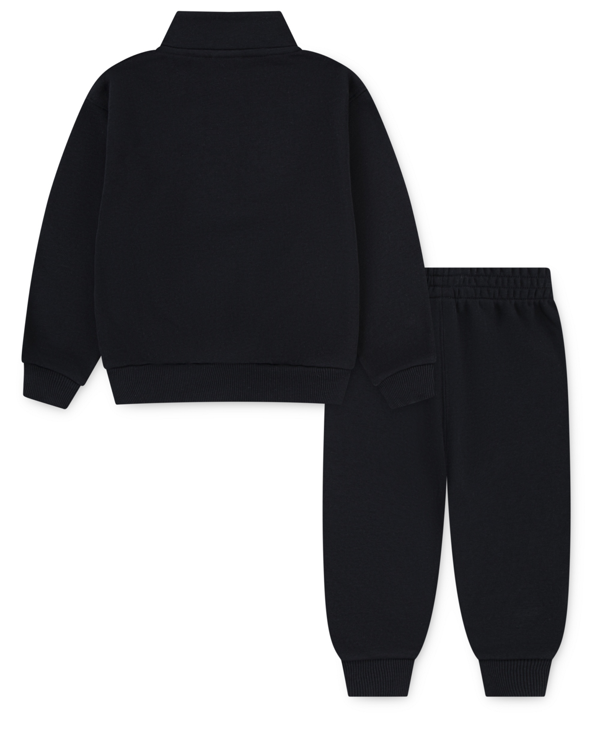 Nike Toddler Boys' 2T-4T Logo Detail Sweatshirt and Joggers, 2-Piece Set - Black