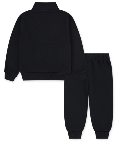 Nike Toddler Boys' 2T-4T Logo Detail Sweatshirt and Joggers, 2-Piece Set - Black