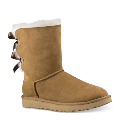 UGG® Women's Bailey Bow II Boots - Chestnut