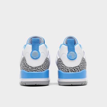 Men's Jordan Spizike Low Casual Shoes - White/University Blue/Wolf Grey/Anthracite - view 4