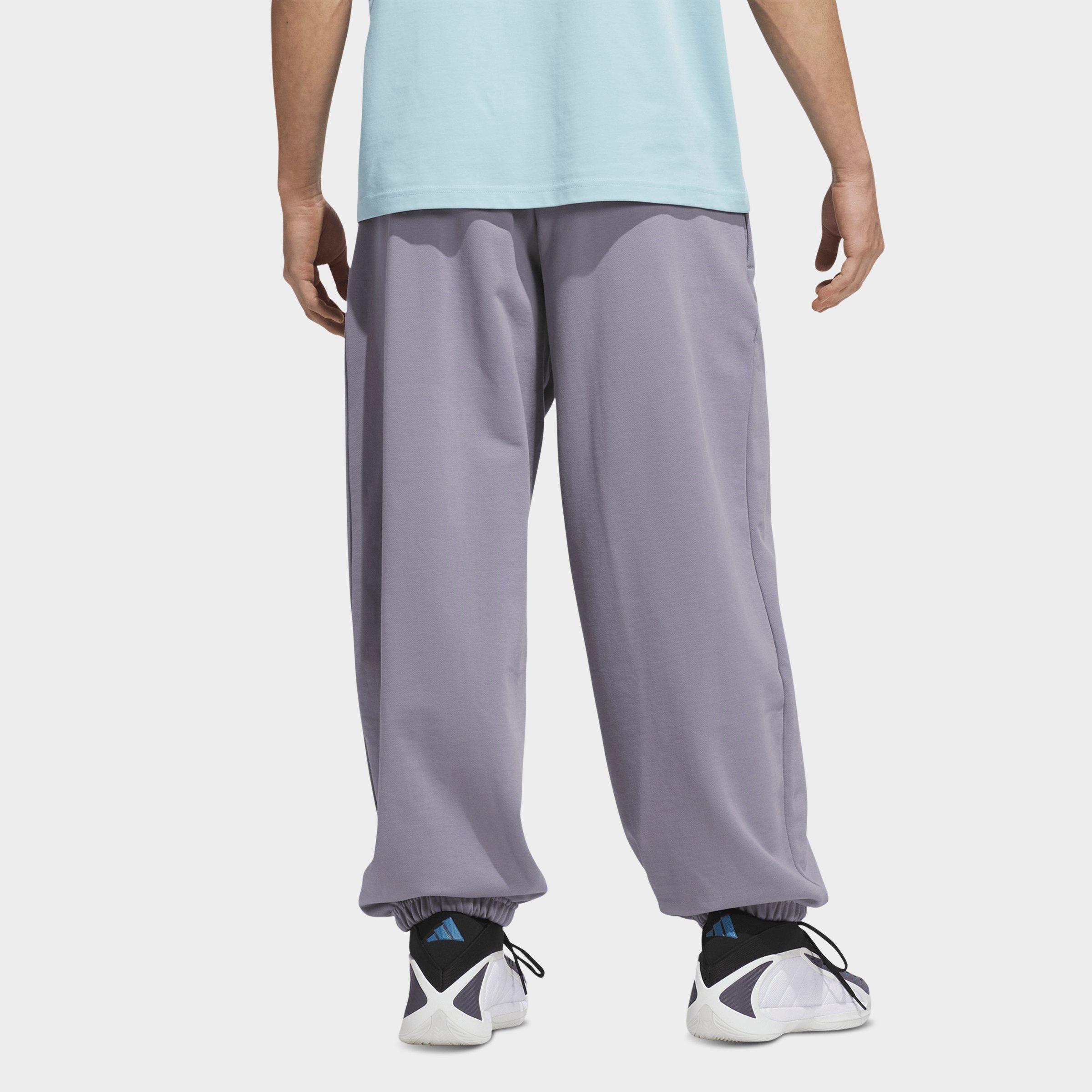 Men's adidas Anthony Edwards Foundation Fleece Jogger Pants - Slate