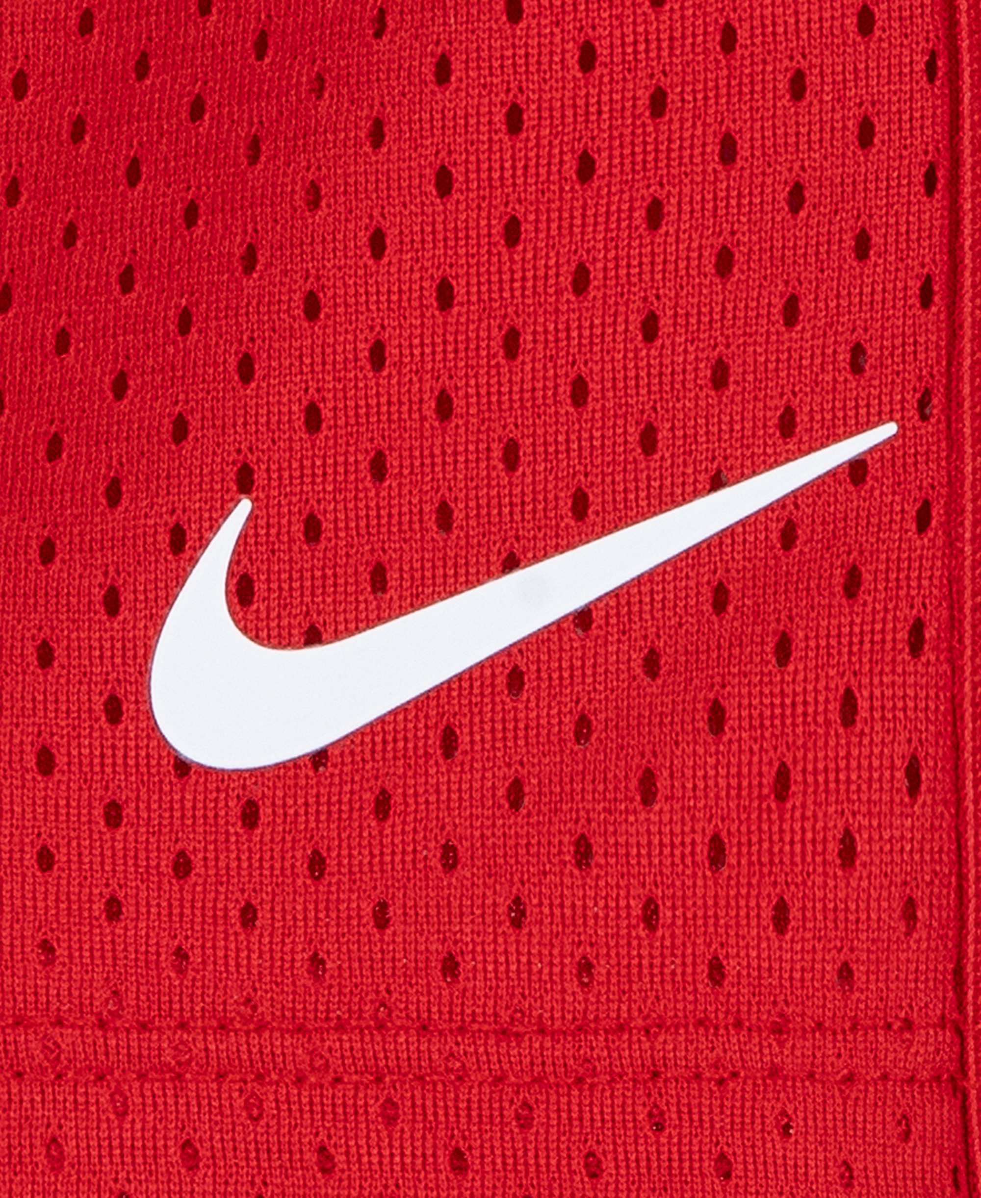 Nike Boys' 4-7 Dri-FIT Logo Mesh Pull-On Shorts - University Red