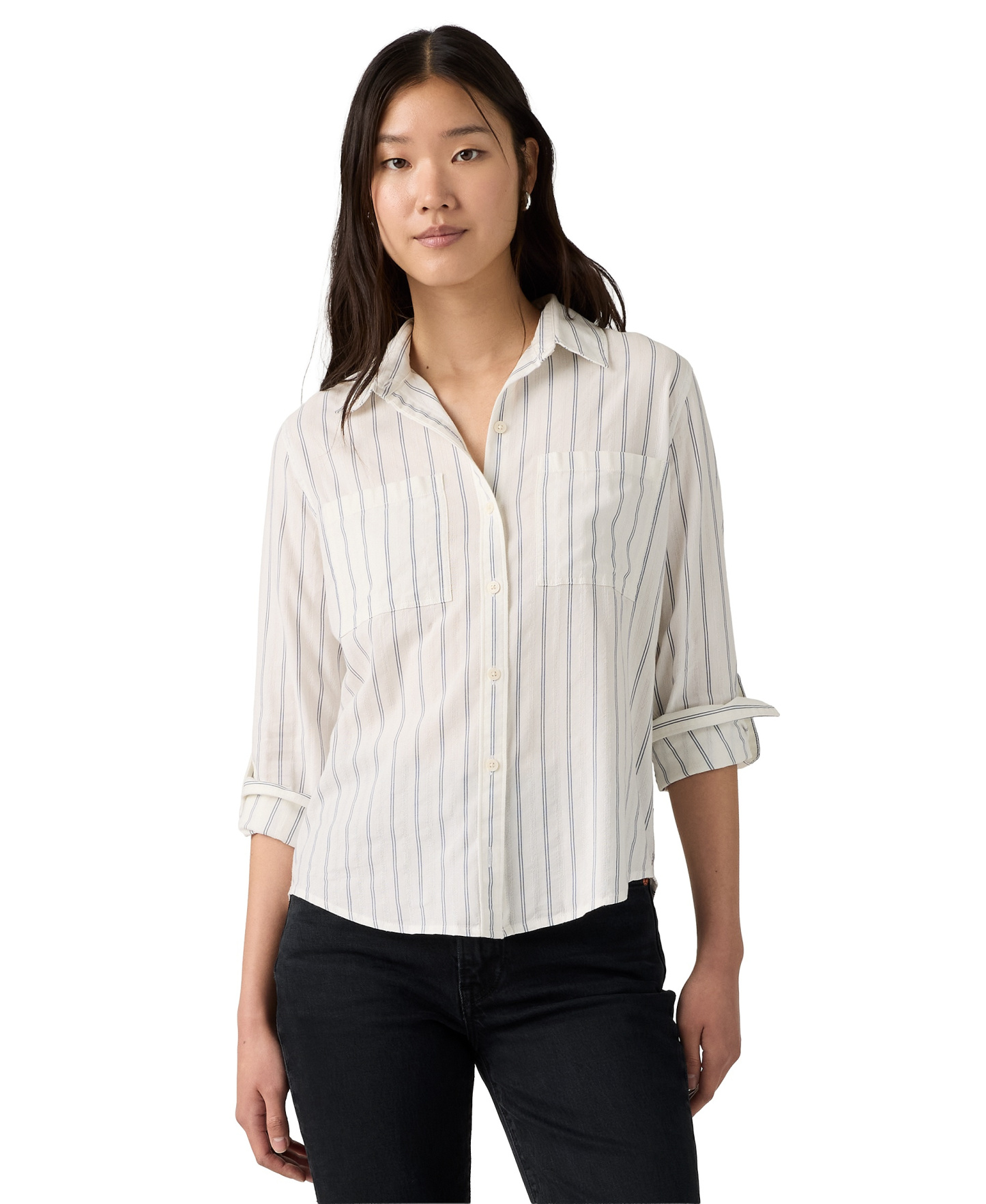 Levi's Women's Utility Long-Sleeve Denim Shirt - Texture St