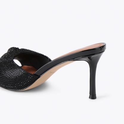 Kurt Geiger London Oxford Heel Mule Dr - Black - view 4