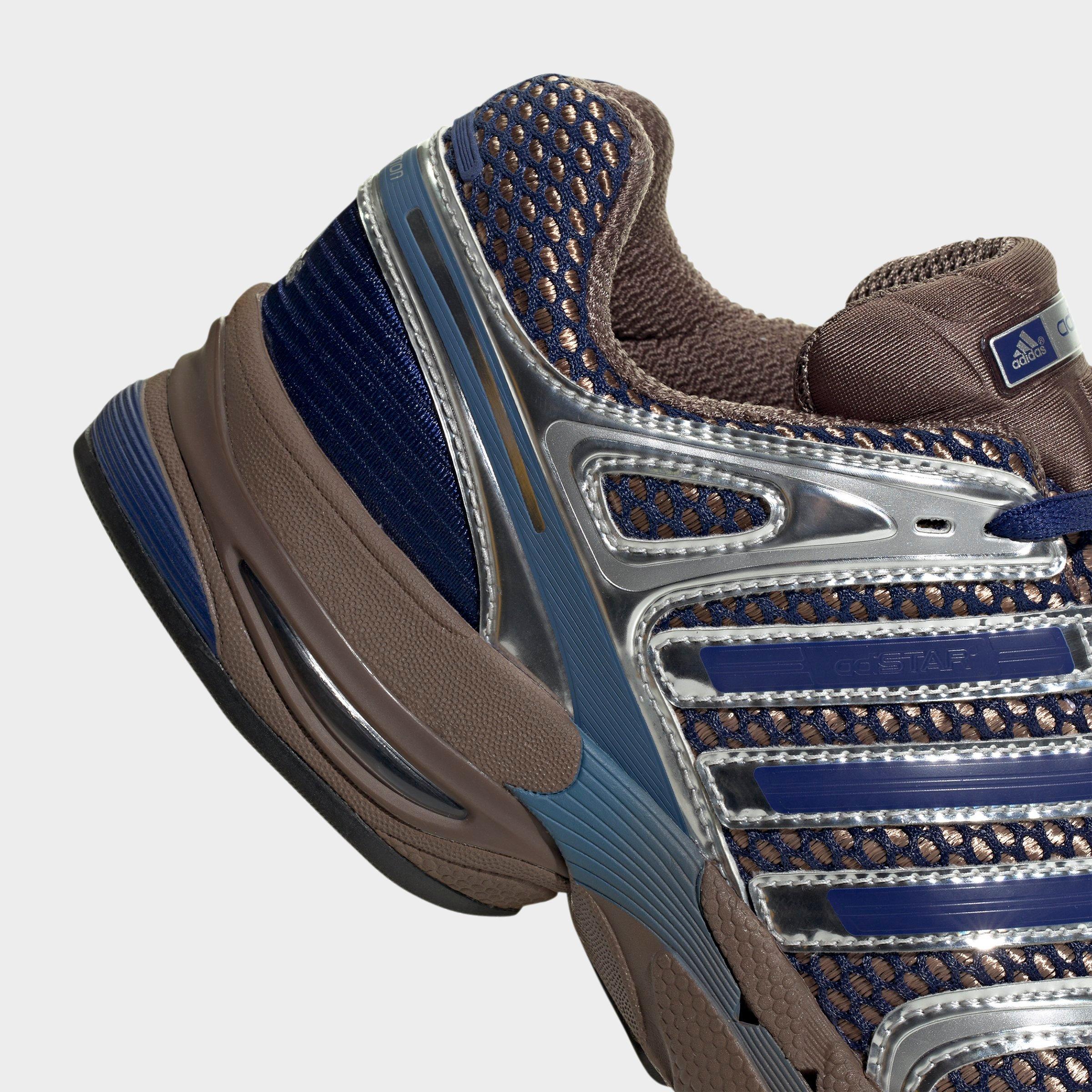 Women's adidas Adistar Control 5 Pony Print Casual Shoes - Part 3 - Earth Strata/Victory Blue/Silver Metallic - Detail shot