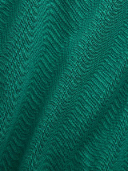 Mid Rise VintageSoft Terry Loose Sweatpants - Baize green