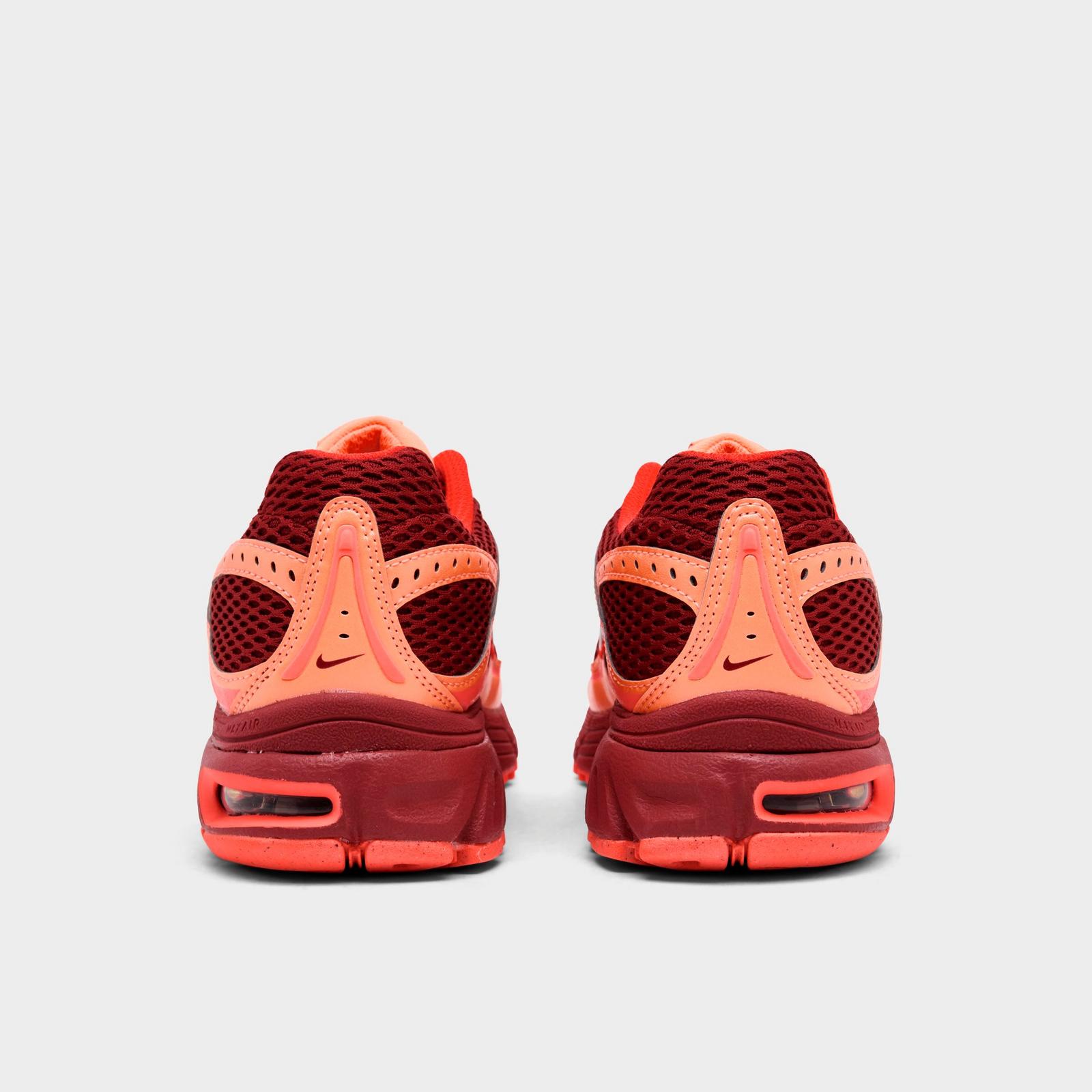 Women's Nike Air Max Moto 2K Casual Shoes - Team Crimson/Team Crimson/Hot Lava