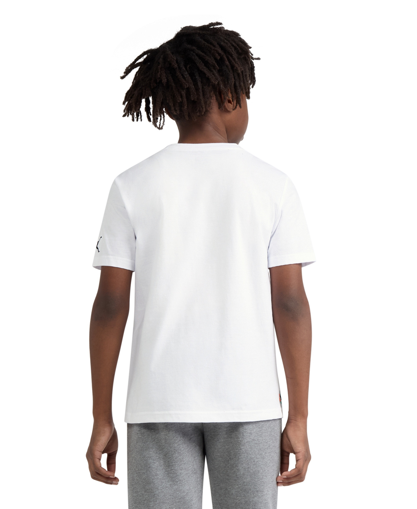 Boys' 8-20 Air Jordan World Tour Short-Sleeve T-Shirt - White