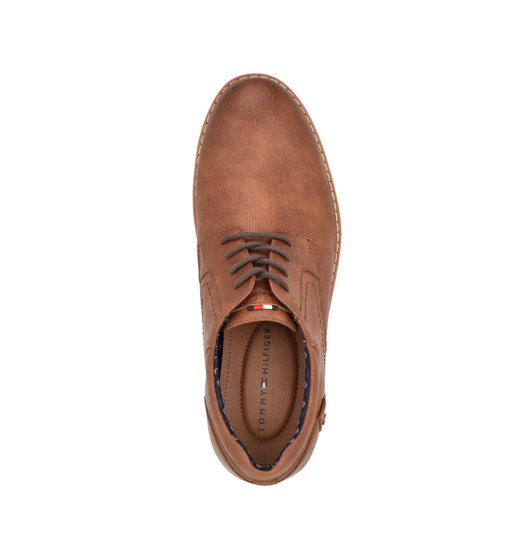 Tommy Hilfiger Men's Nemoza Lace Up Dress Oxfords - Medium Brown