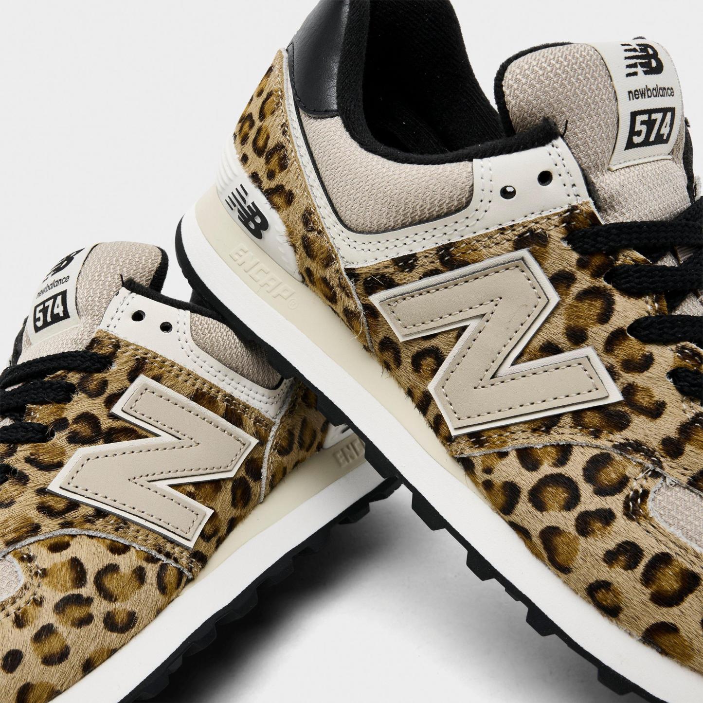 Women's New Balance 574 Casual Shoes - Stoneware/Linen/Black - view 3