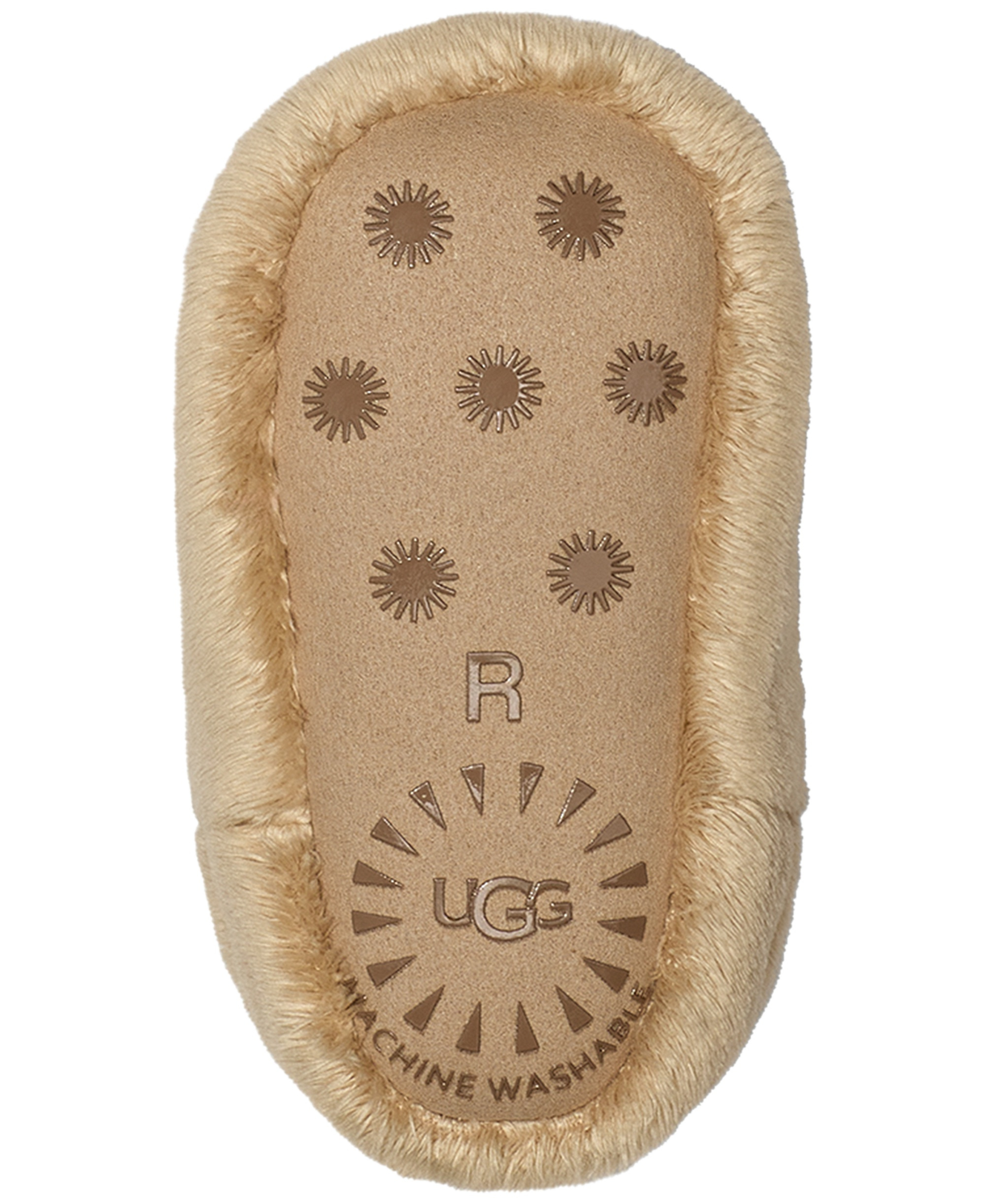 UGG® Baby Nesti Stretch Booties - Mustard Seed