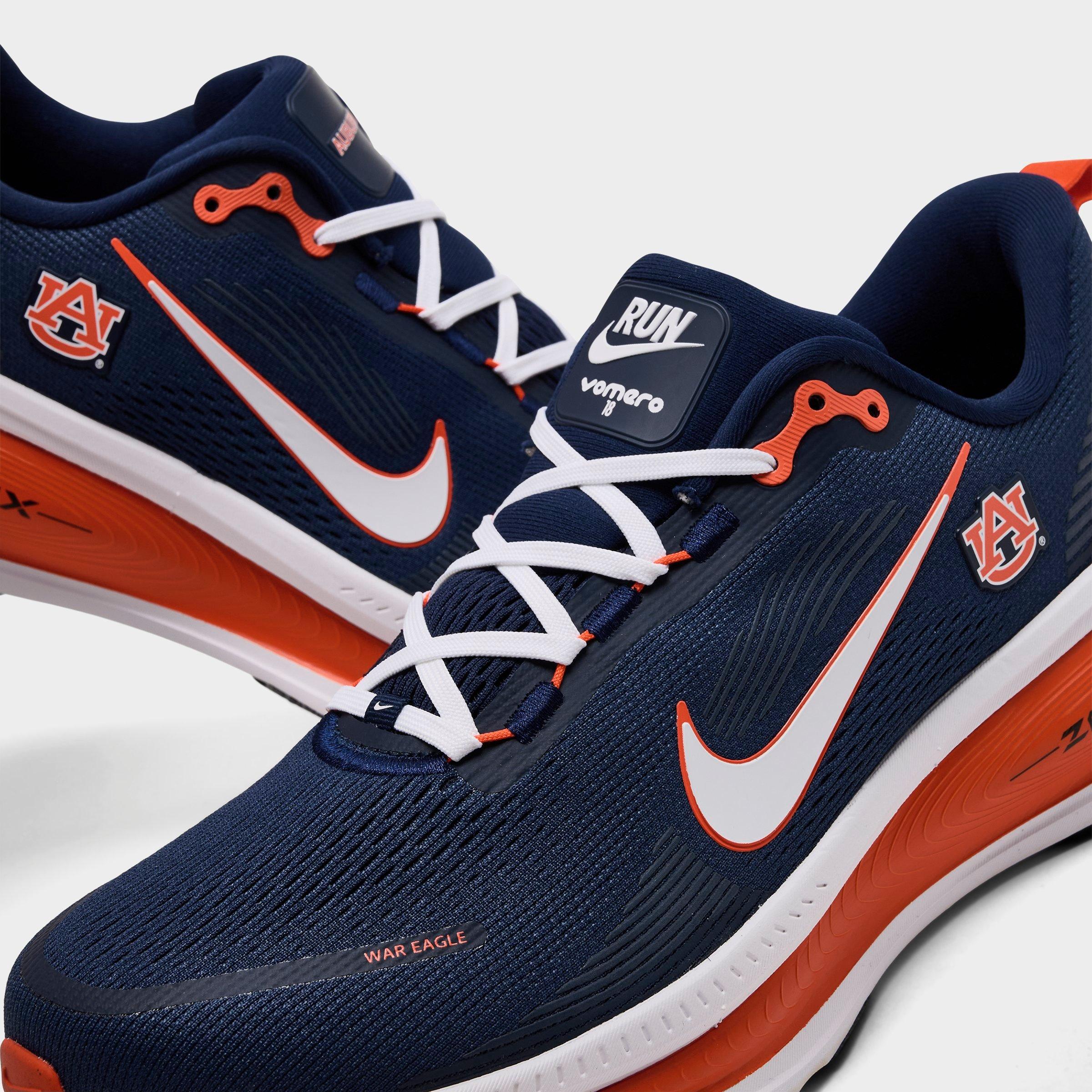 Men's Nithtke Vomero 18 Purdue Boilermakers Running Shoes - Part 2 - College Navy/White/Team Orange - Detail shot