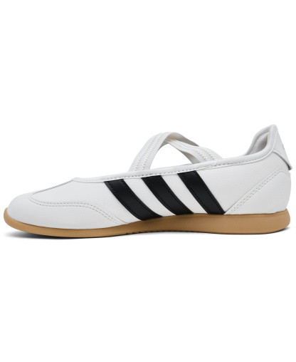 adidas Big Girls Barreda Mary Jane Lifestyle Sneakers - White,Black
