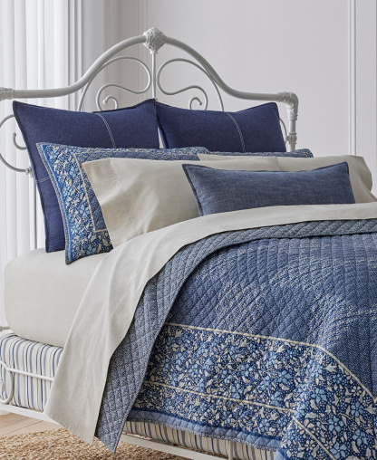 Lauren Ralph Lauren Penwood Quilt, Twin - Indigo