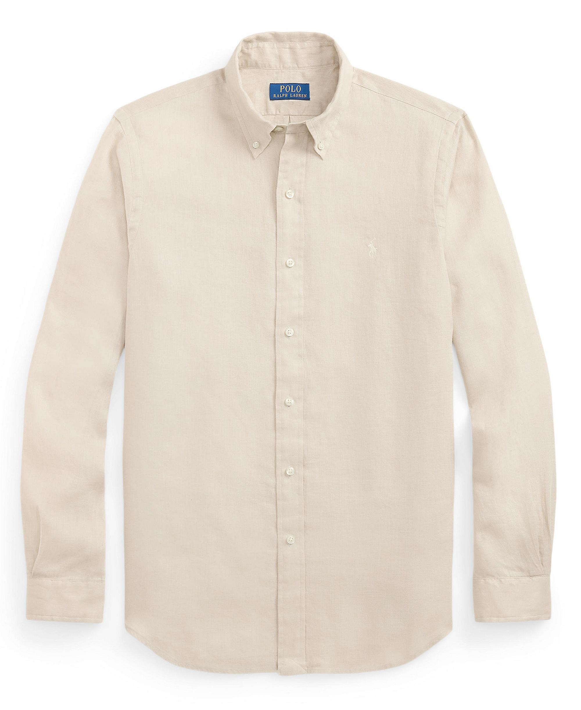 Polo Ralph Lauren Men's Classic-Fit Linen Shirt - Stoneware Gray
