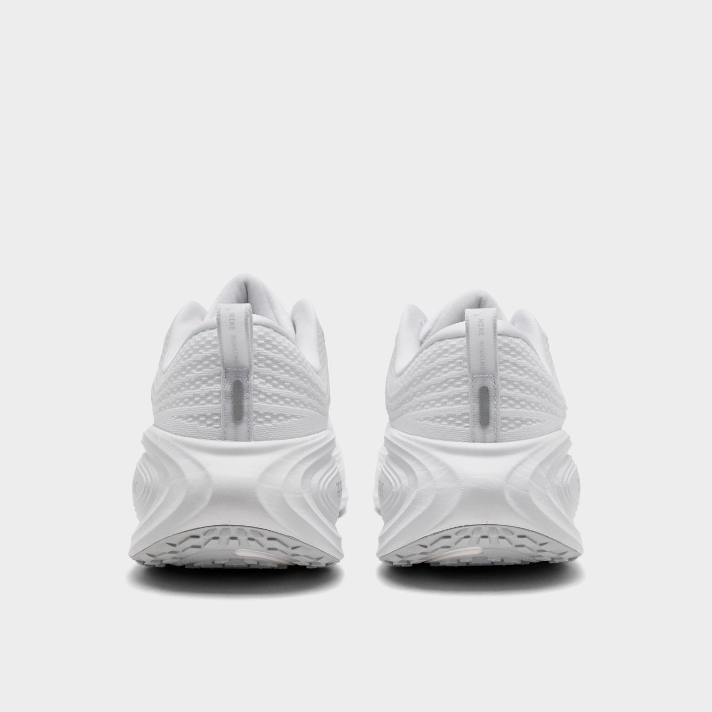 Men's Nithtke Vomero Plus Running Shoes - Part 1 - White/Photon Dust/Metallic Silver/Summit White - Back view