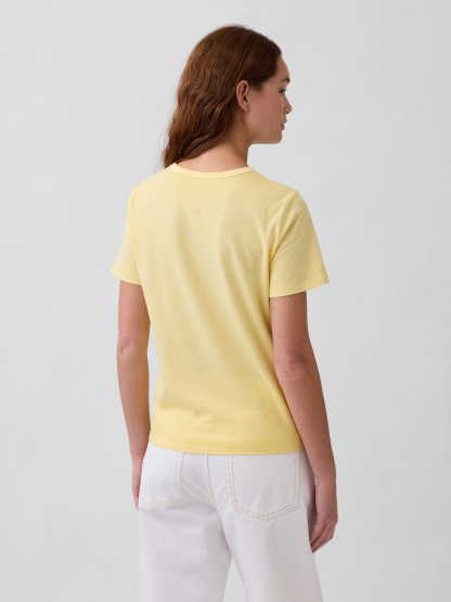 Organic Cotton VintageSoft T-Shirt - Havana yellow