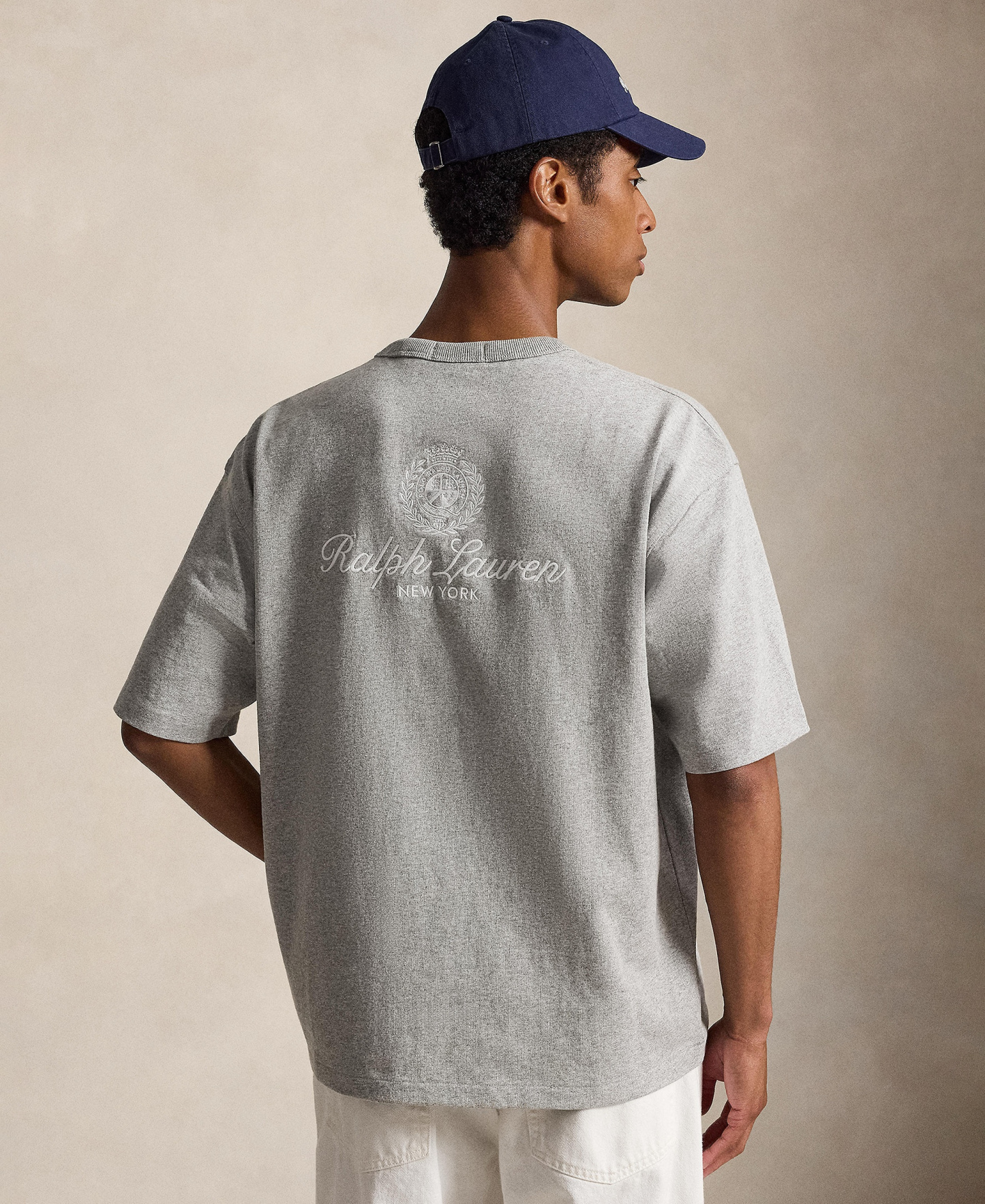 Polo Ralph Lauren Men's Jersey Graphic Relaxed-Fit T-Shirt - Andover Heather