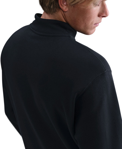 Nike Men's Sportswear Club Half-Zip Fleece Sweatshirt - Black
