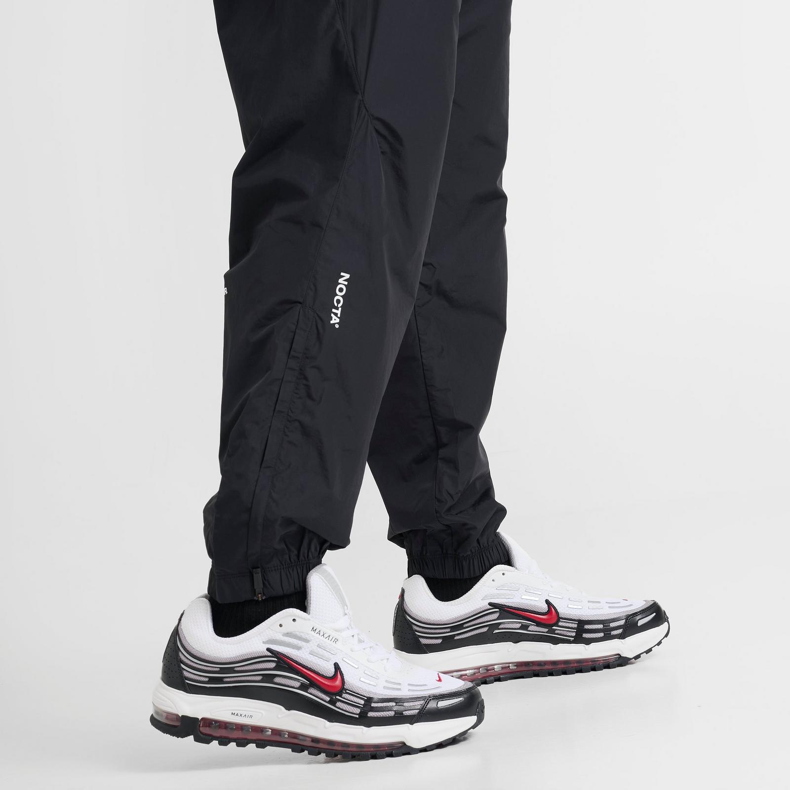 Men's Nike NOCTA Northstar Nylon Track Pants - Black/Black/White
