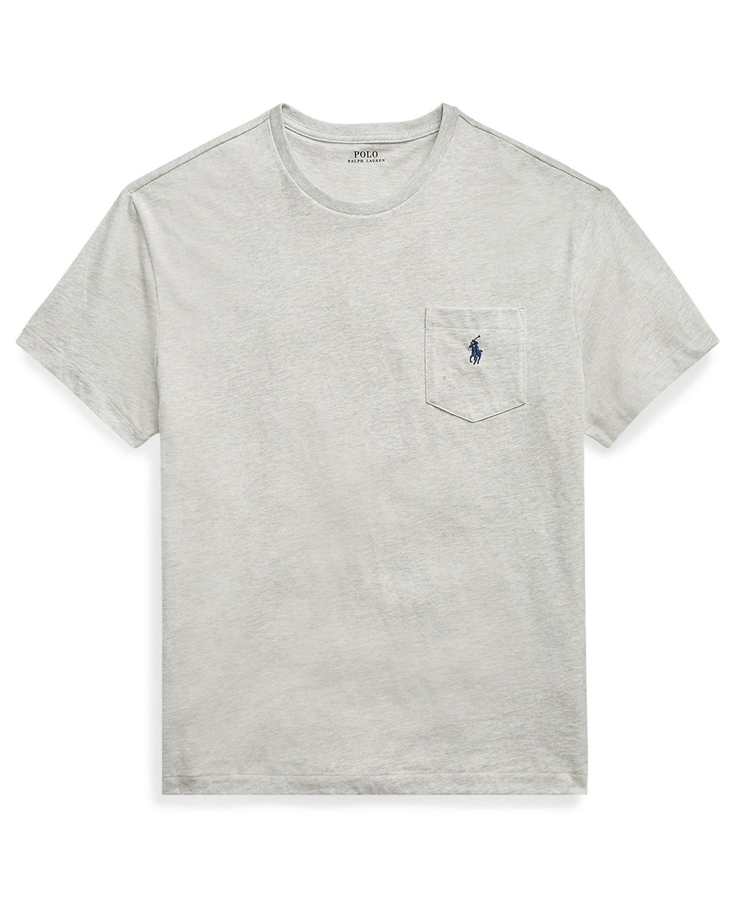 Polo Ralph Lauren Men's Classic-Fit Crewneck Pocket T-Shirt - Taylor Heather
