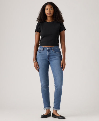 Levi's Women's Relaxed Boyfriend Tapered Leg Jeans