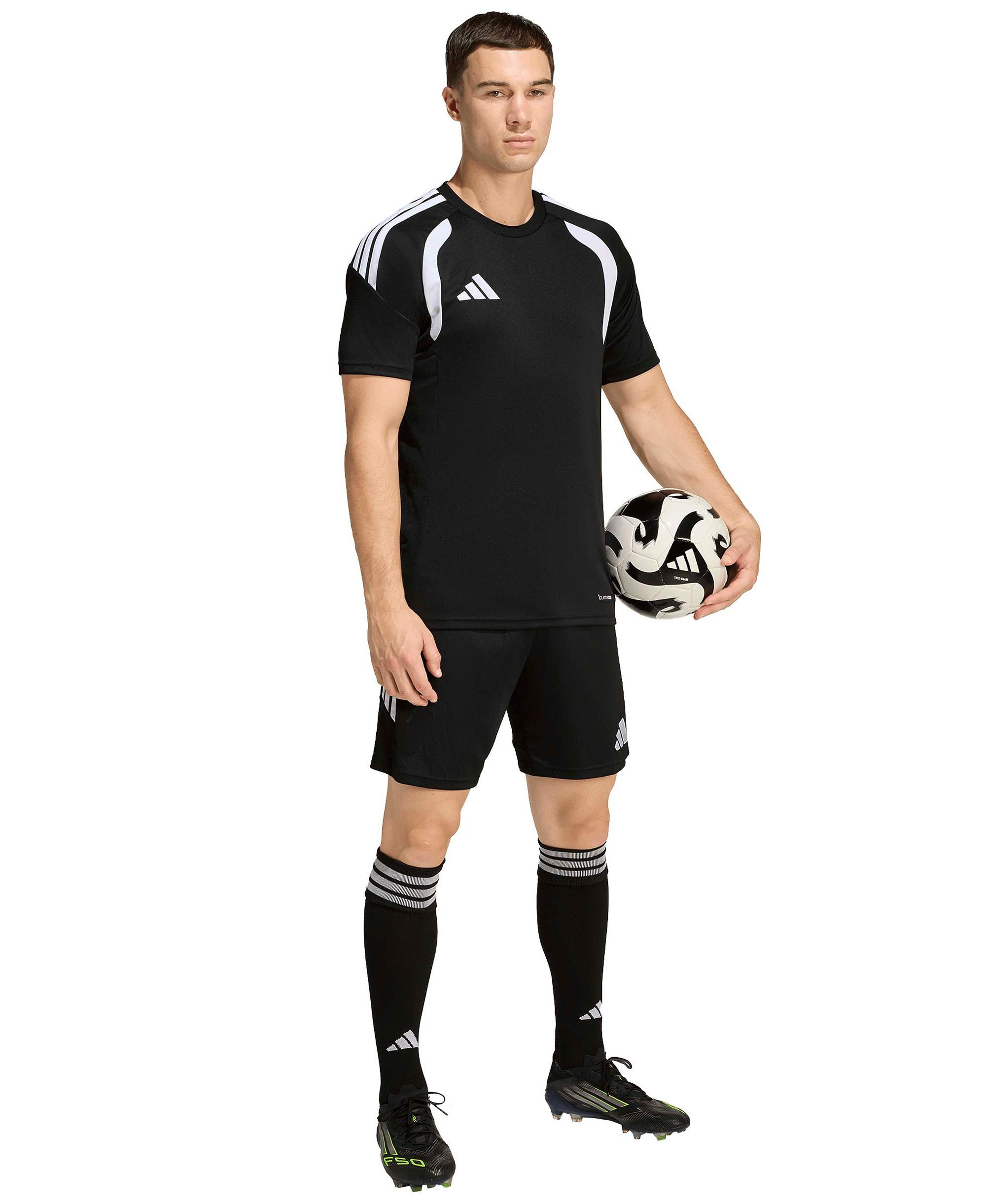adidas Men's Tiro 26 League Jersey Crewneck T-Shirt - Black