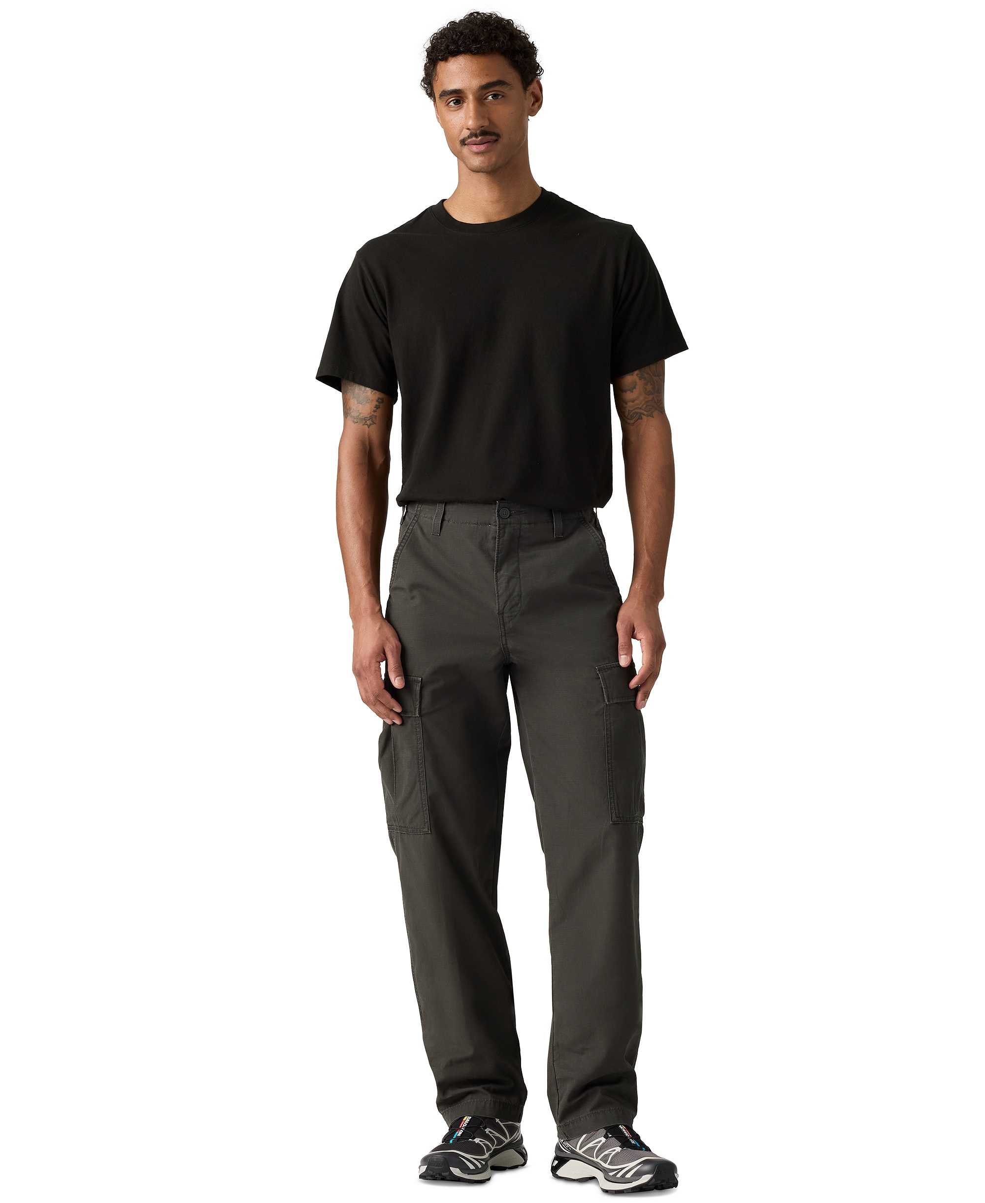 Levi's Men's XX Chino Straight Cargo Pants - Steelhead