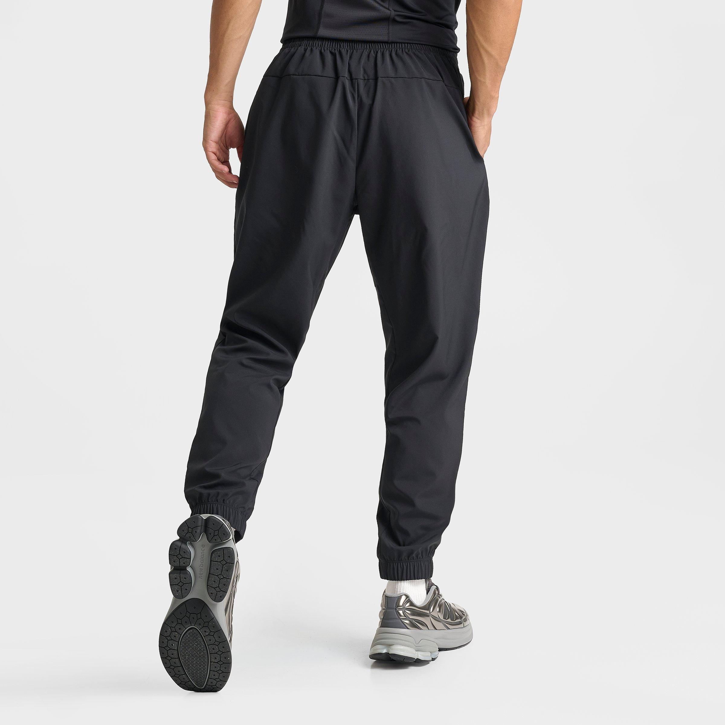 Men's New Balance Woven Zip Pocket Jogger Pants - Black - view 4