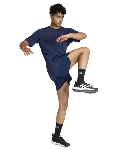adidas Men's Designed Training Essentials Logo T-Shirt - Night Indigo