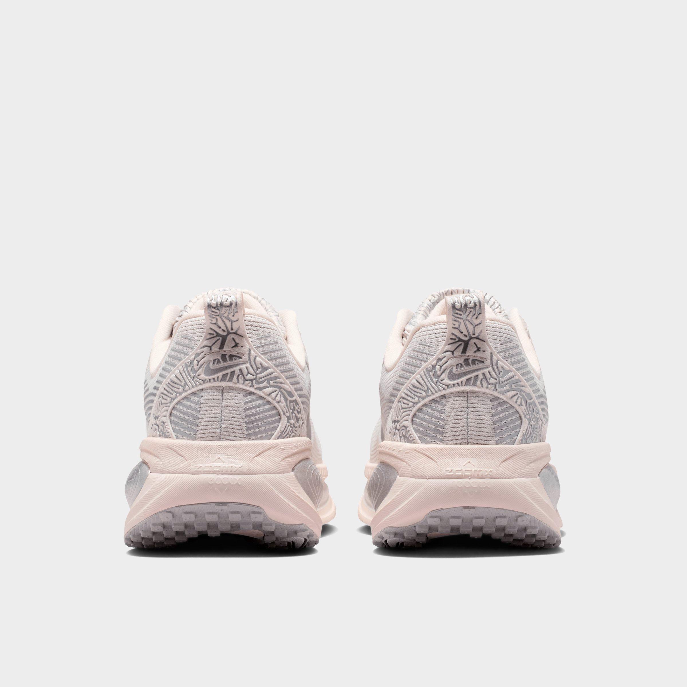 Women's Nithtke Vomero 18 Running Shoes - Part 2 - Phantom/Grey Fog/Metallic Silver/Summit White - Back view