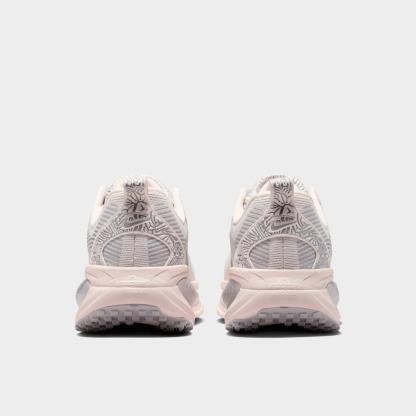 Women's Nithtke Vomero 18 Running Shoes - Part 2 - Phantom/Grey Fog/Metallic Silver/Summit White - Back view