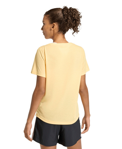 adidas Women's Workout Essentials Seamless Scoop Neck T-Shirt - Semi Ice Tangerine