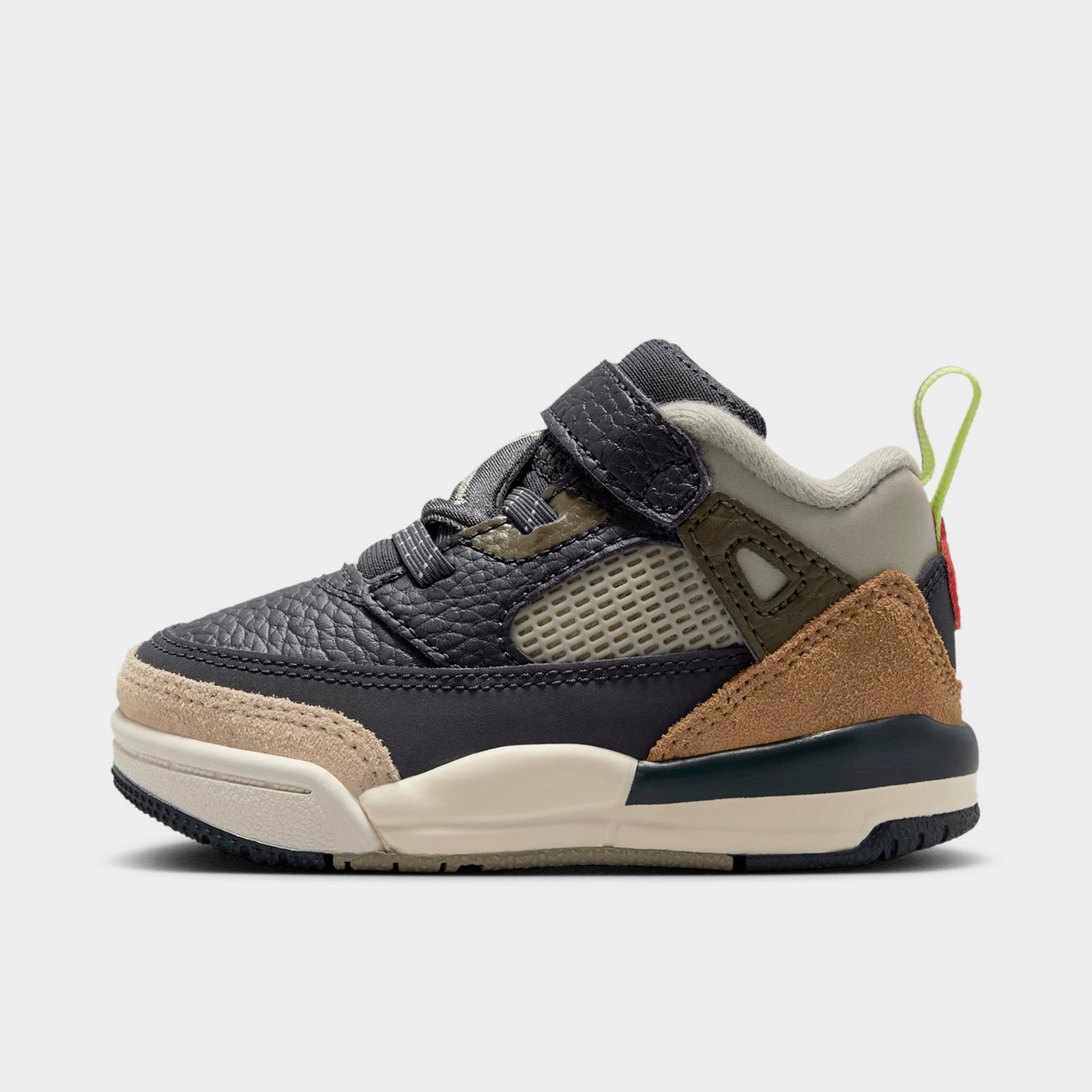 Kids' Toddler Jordan Spizike Low Casual Shoes - Anthracite/Light Wild Mango/Cargo Khaki/Spruce Fog - view 1