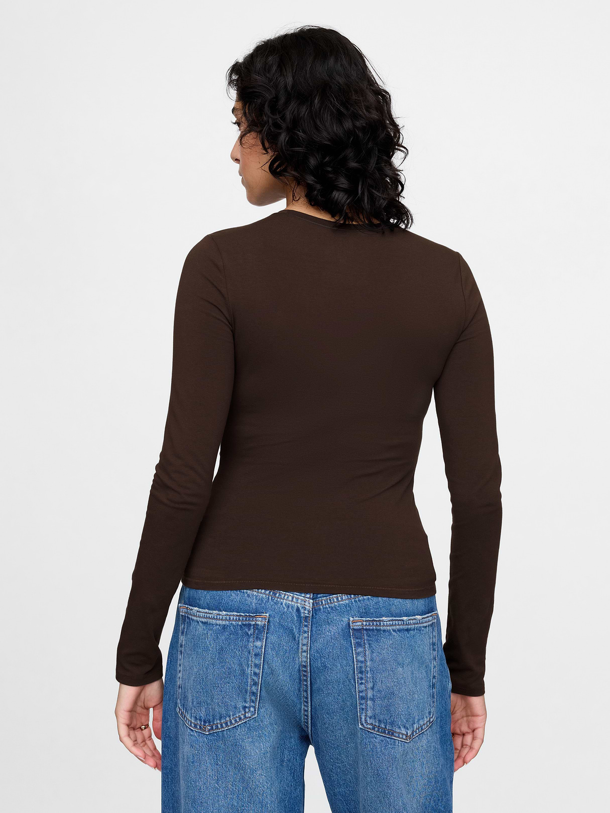 CloseKnit Jersey T-Shirt - terra brown