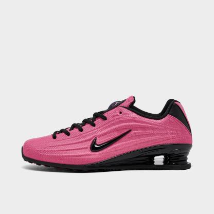 Women's Nithtke Shox Z Casual Shoes - Part 1 - Pinksicle/Black - Left shoe facing left. Outside of the shoe.